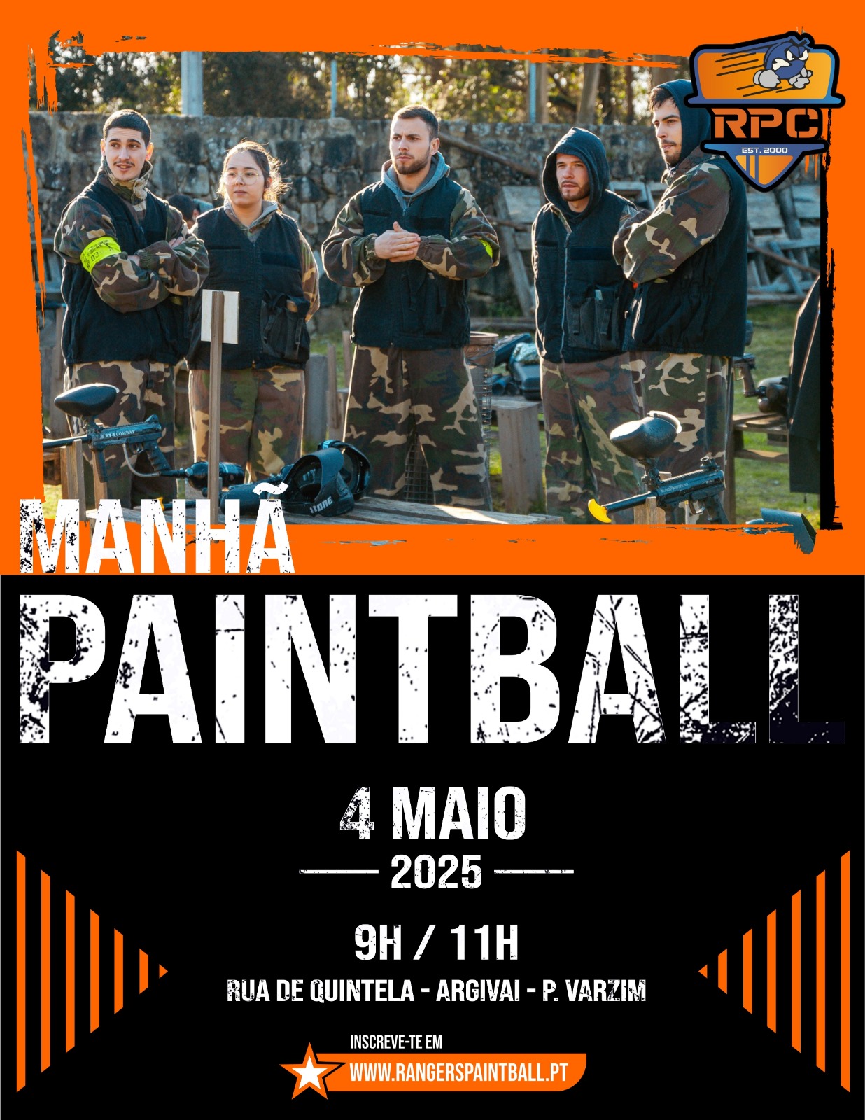 5ª Manhã de Paintball