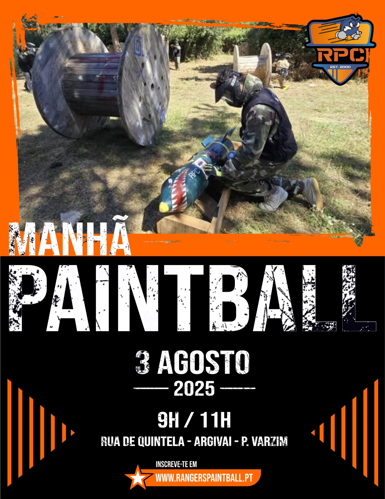 8ª Manhã de Paintball