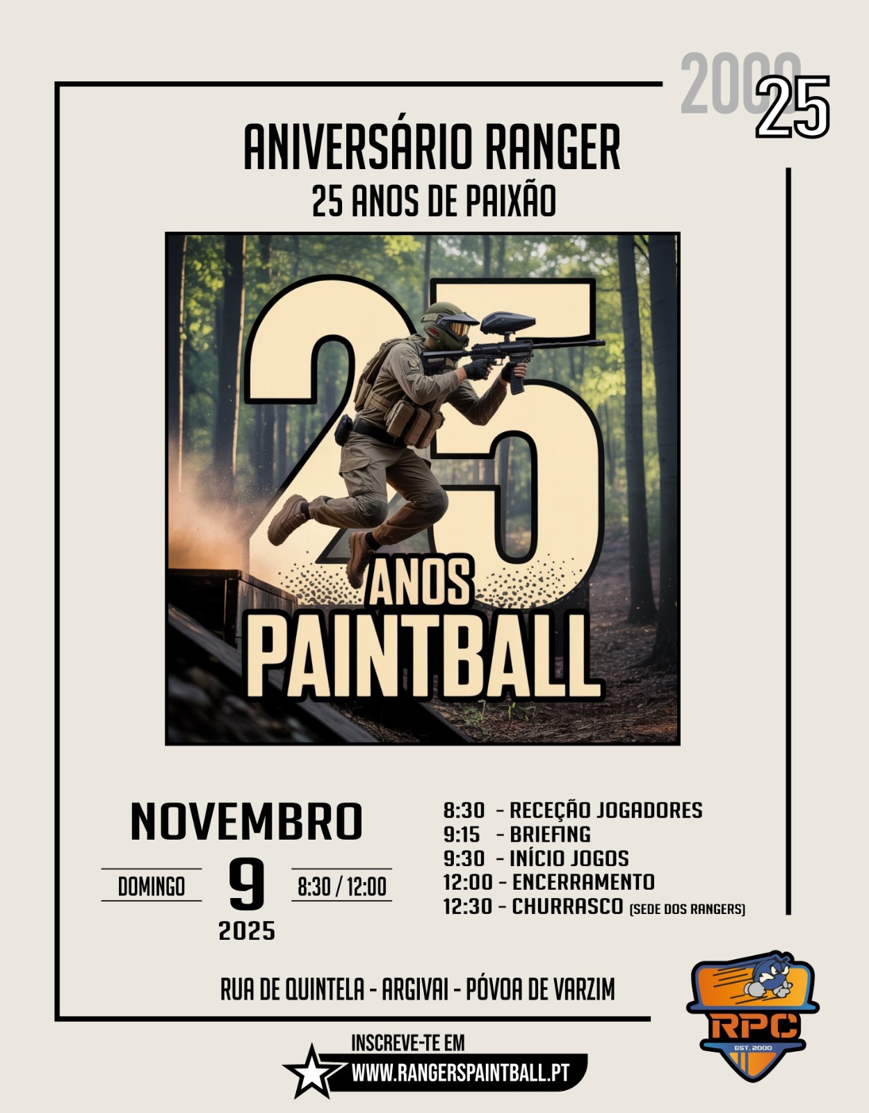 Aniversário Ranger - 25 anos de Paixão