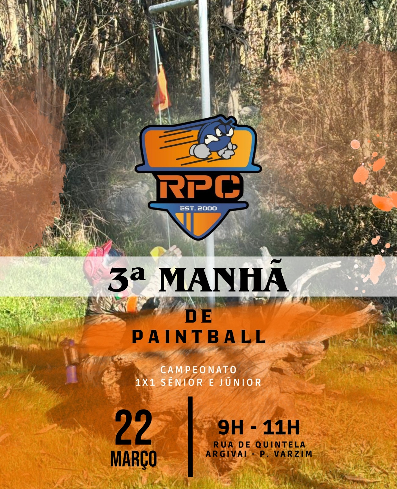 3ª Manhã de Paintball