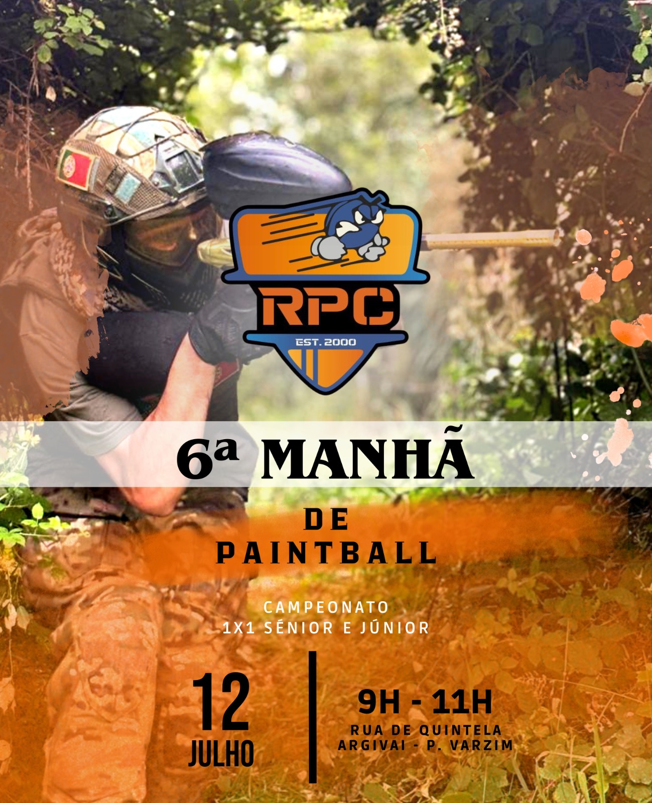 6ª Manhã de Paintball